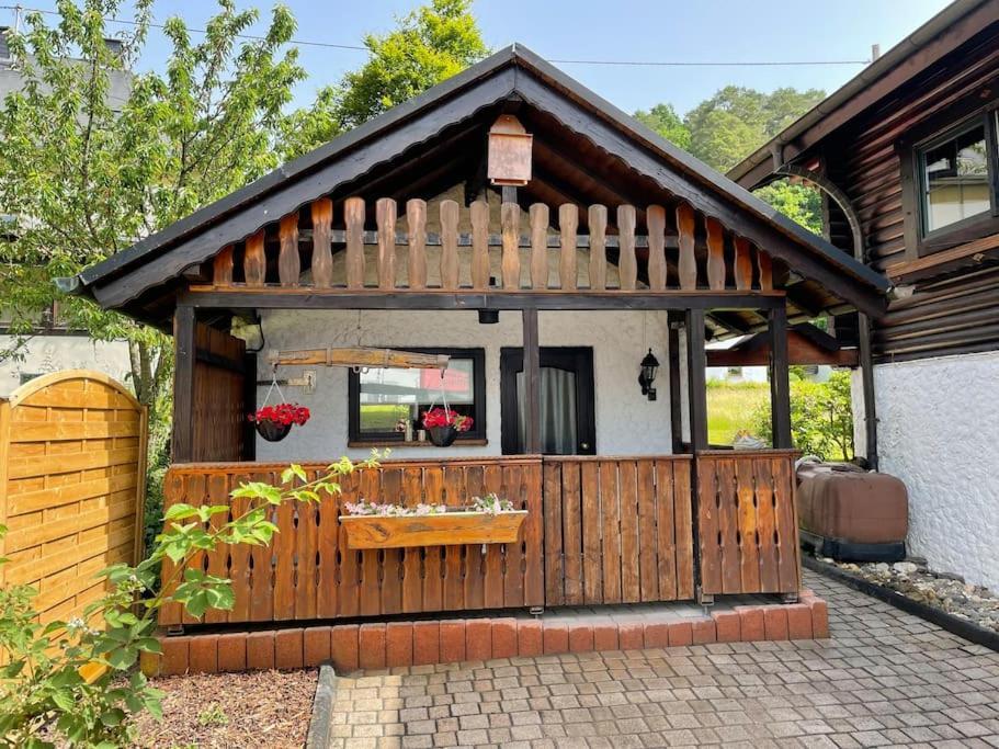 Appartement Zur Wied Oberlahr ภายนอก รูปภาพ